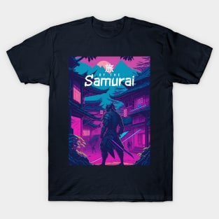 Futuristic Samurai: A Journey Through Time and Tradition T-Shirt